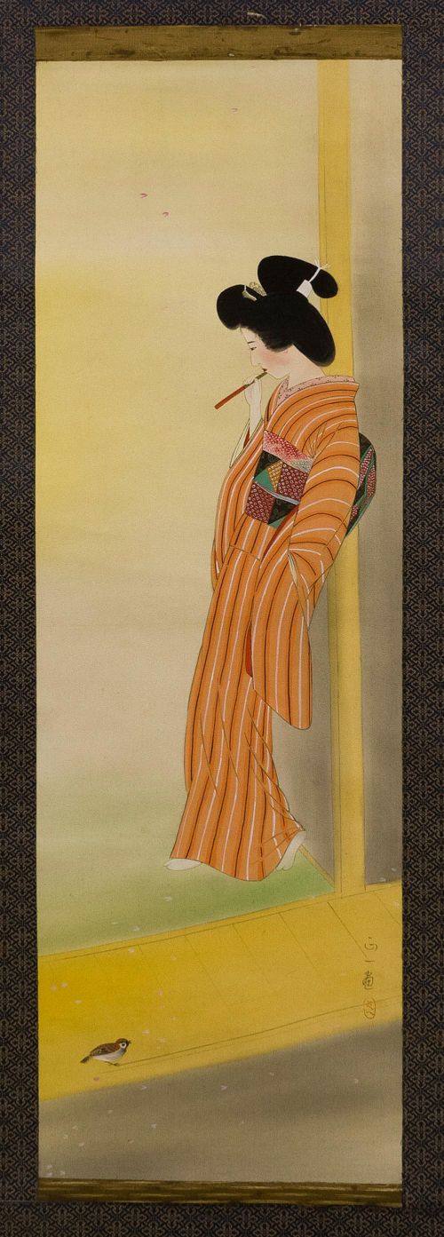 Untitled Woman Relaxing by Masaichi